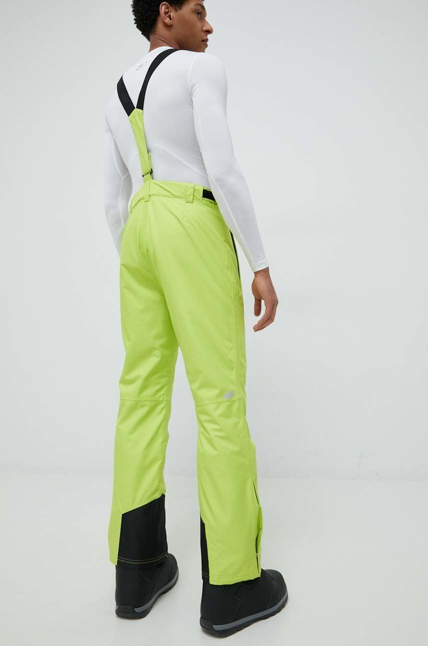 4F Pantaloni De Schi Culoarea Verde