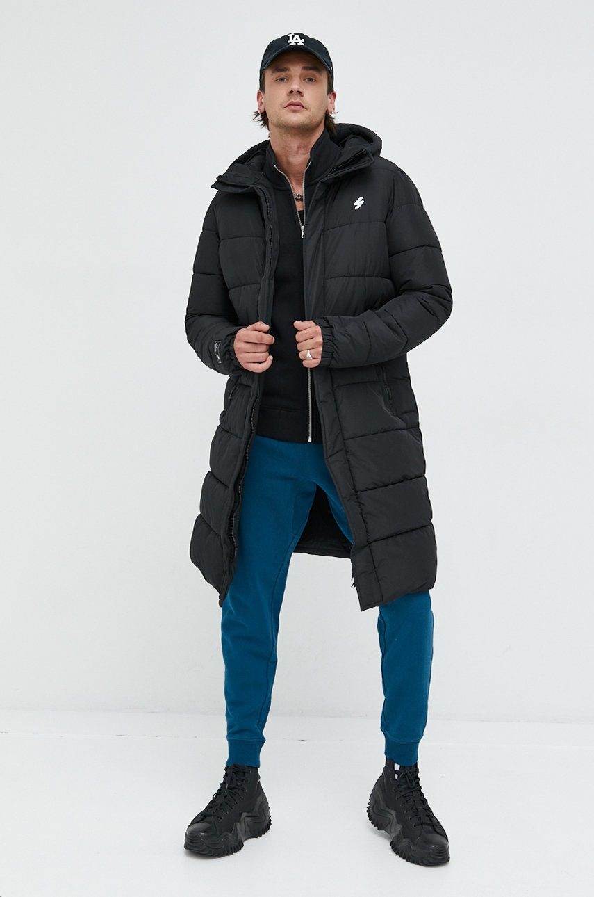 

Бавовняні спортивні штани Superdry чоловічі однотонні