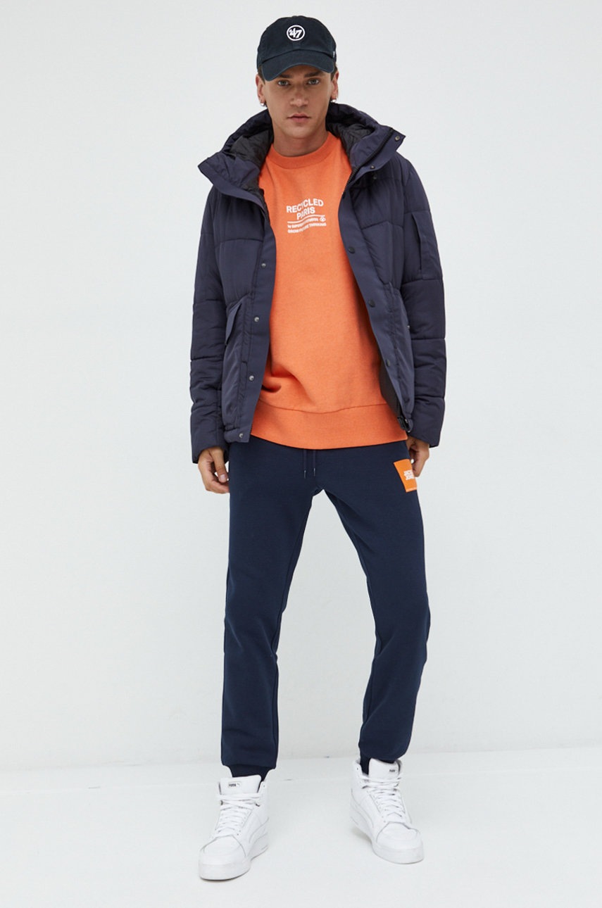 

Спортивные штаны Jack & Jones Jpstgordon мужские цвет синий с принтом