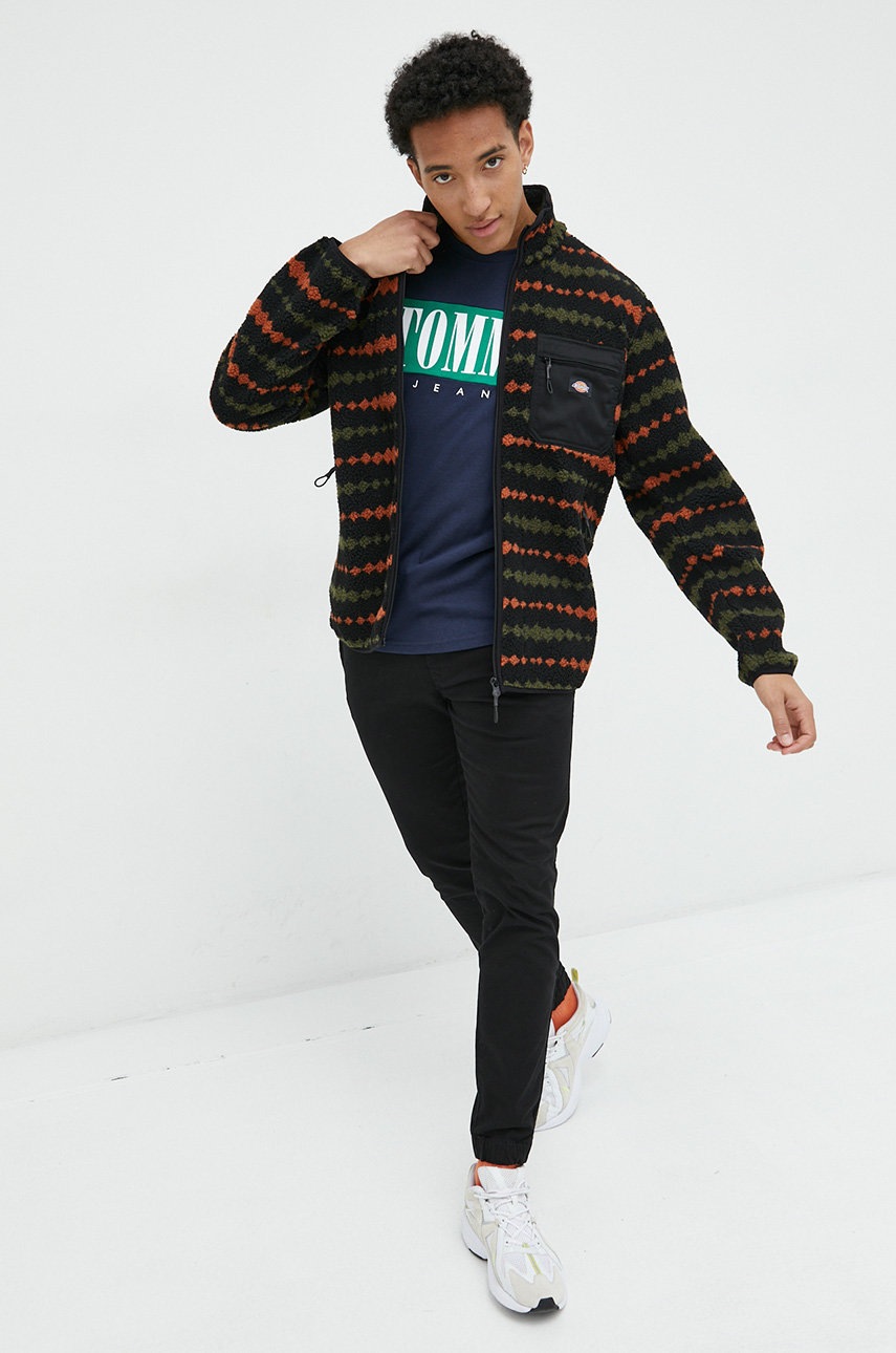 

Штани Tommy Jeans чоловічі колір чорний
