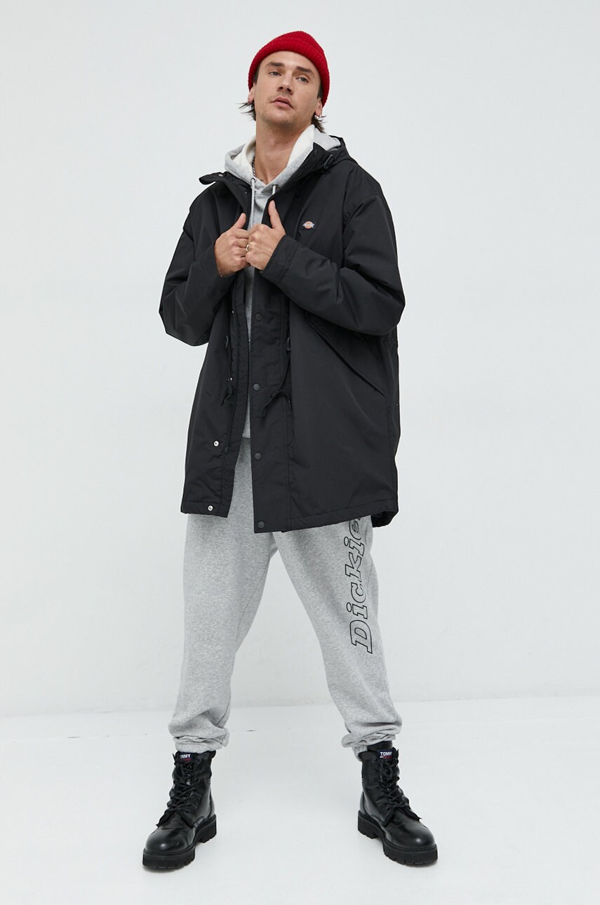 

Спортивні штани Dickies чоловічі колір сірий з принтом