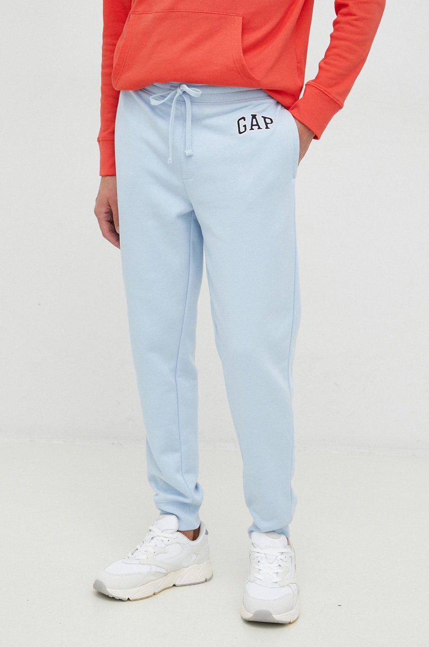 

Спортен панталон GAP с апликация, Син