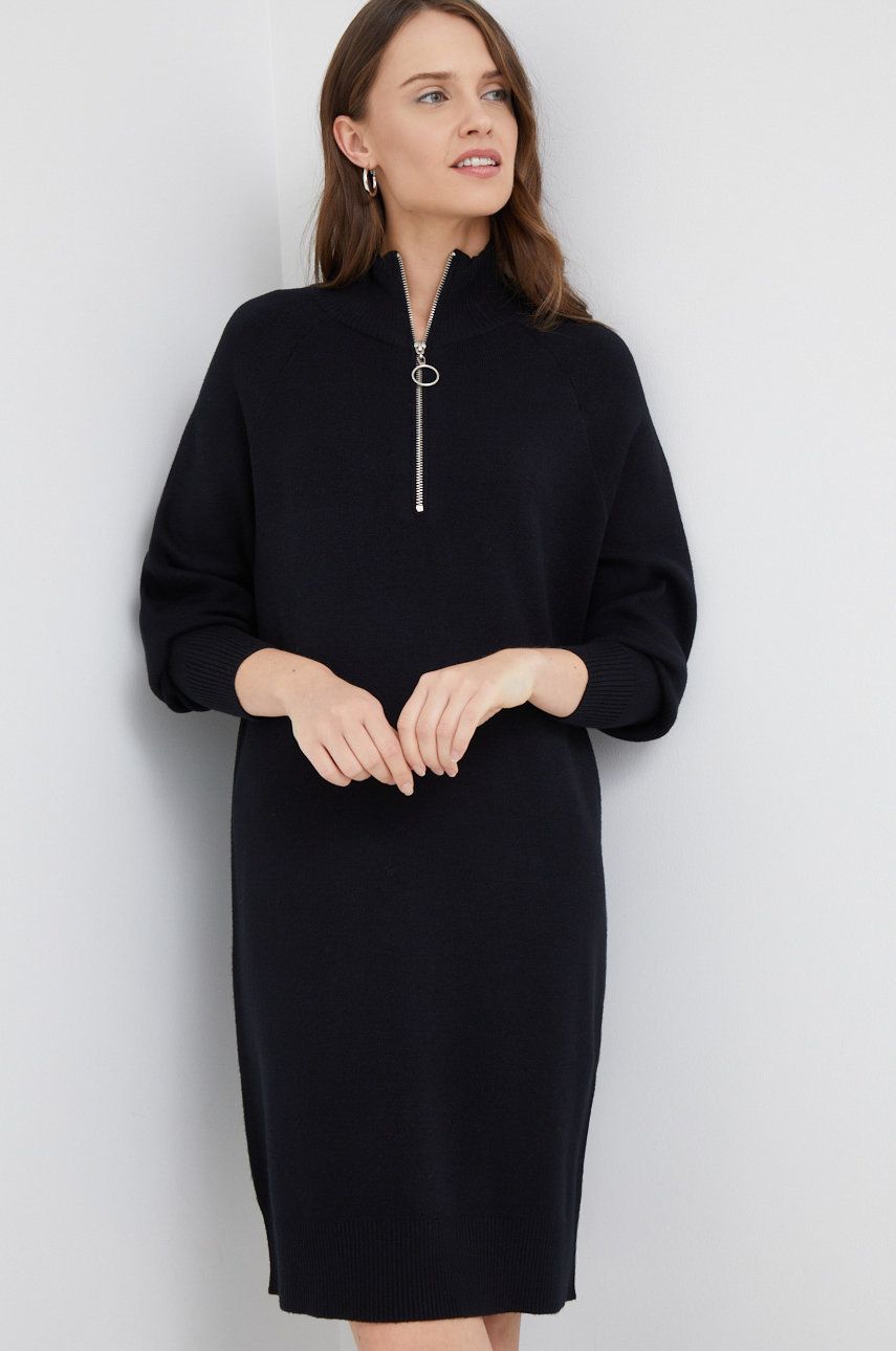Vero Moda rochie culoarea negru, mini, oversize image5