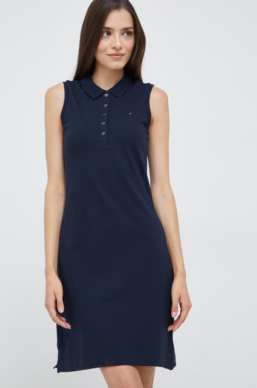 

Сукня Tommy Hilfiger колір синій mini облягаюча