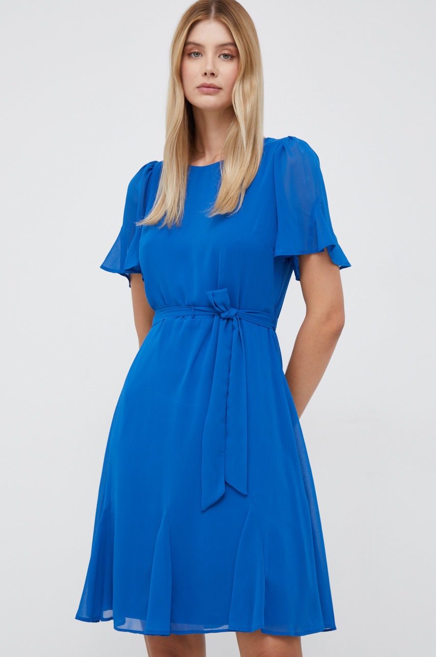 

Платье Dkny mini расклешённая