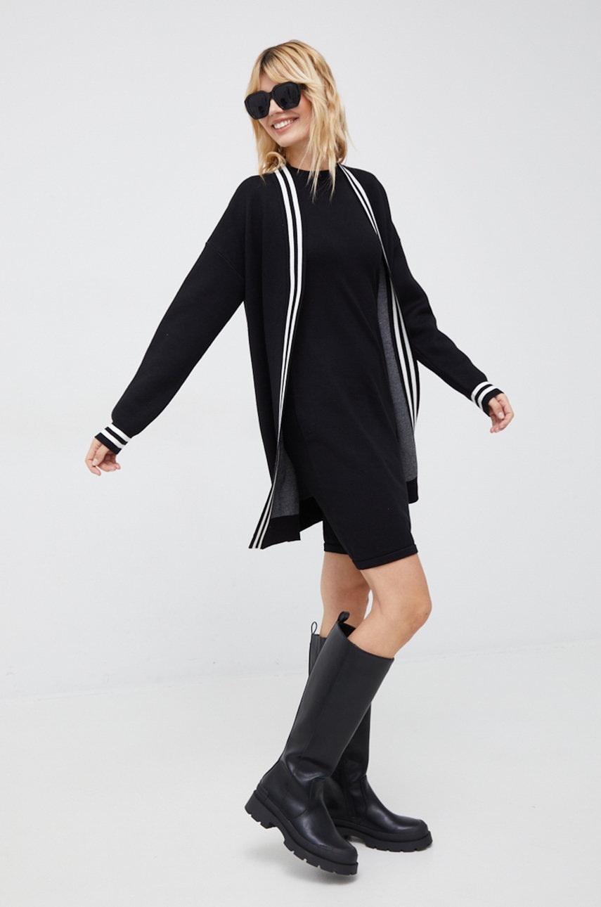

Сукня Dkny колір чорний mini пряма