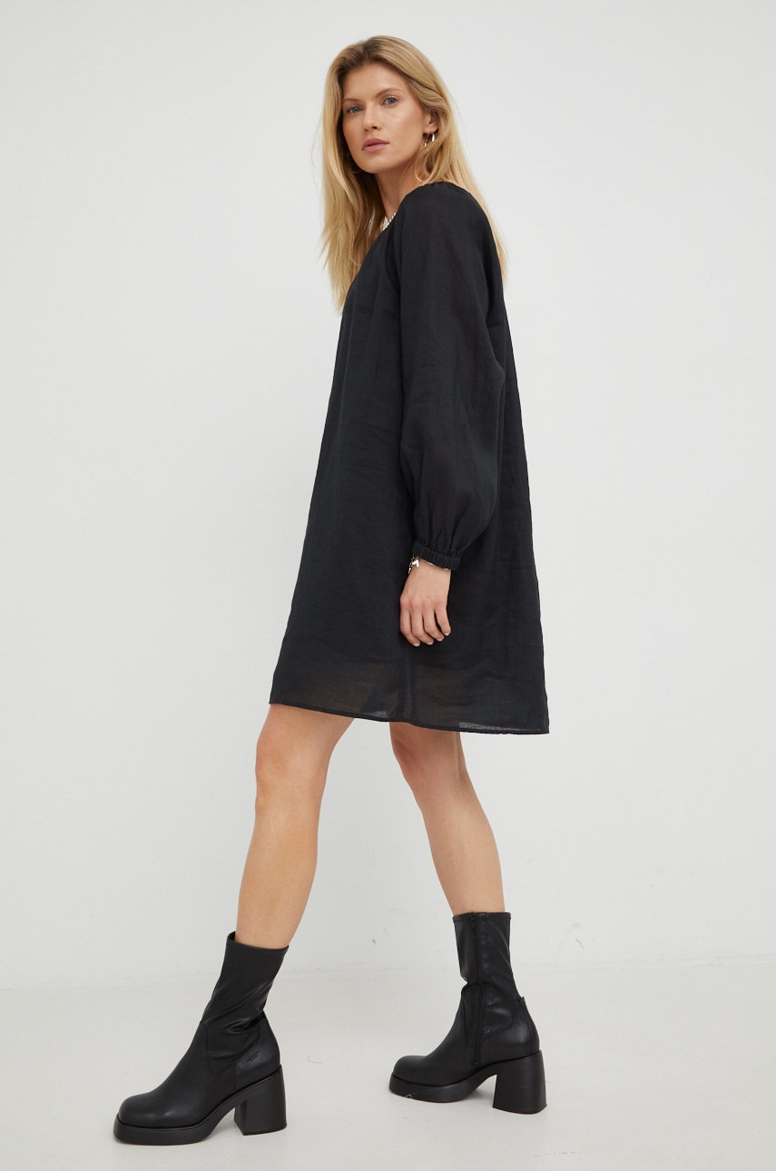 

Платье Marc O'Polo цвет чёрный mini oversize