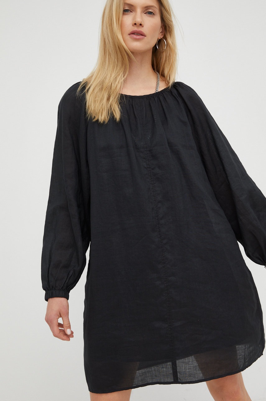 

Платье Marc O'Polo цвет чёрный mini oversize