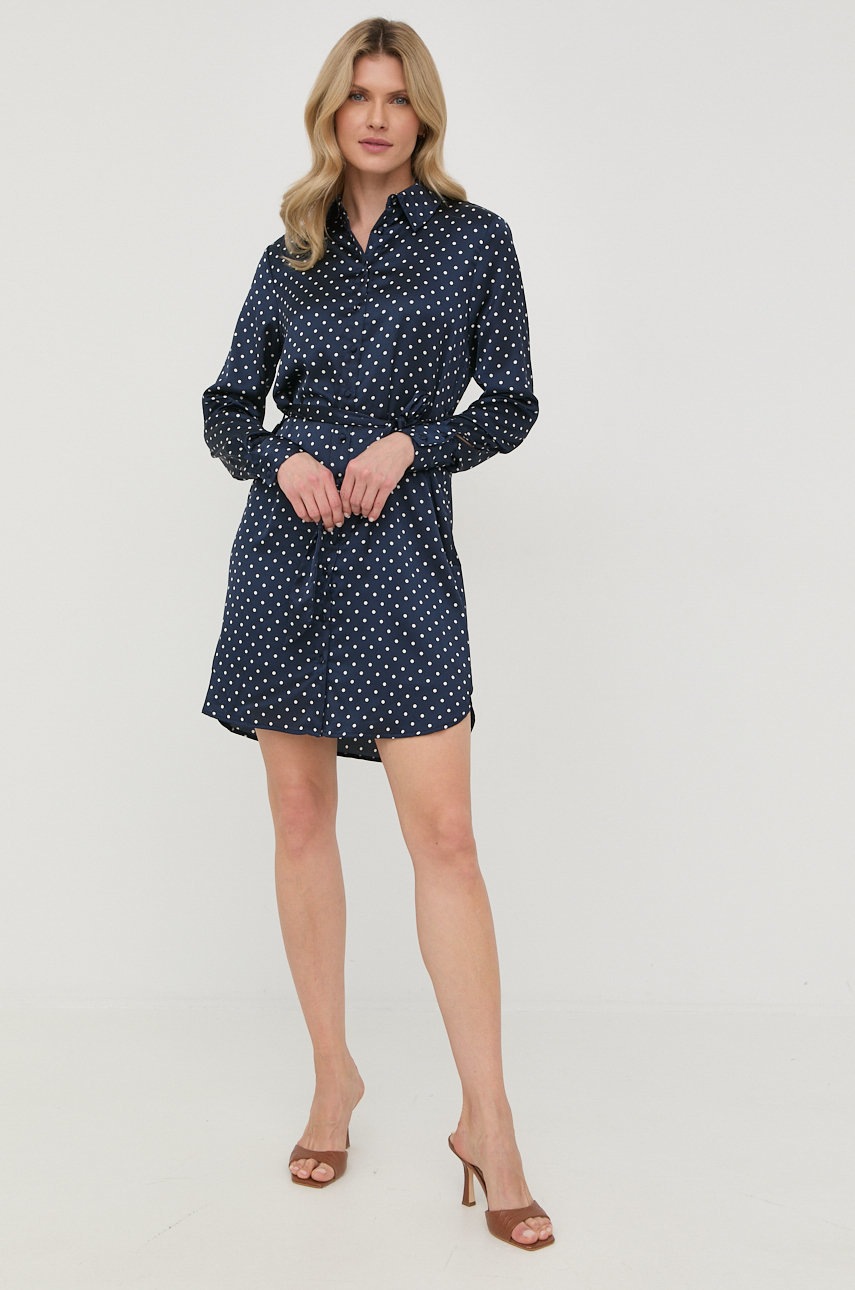 

Сукня Guess колір синій mini пряма