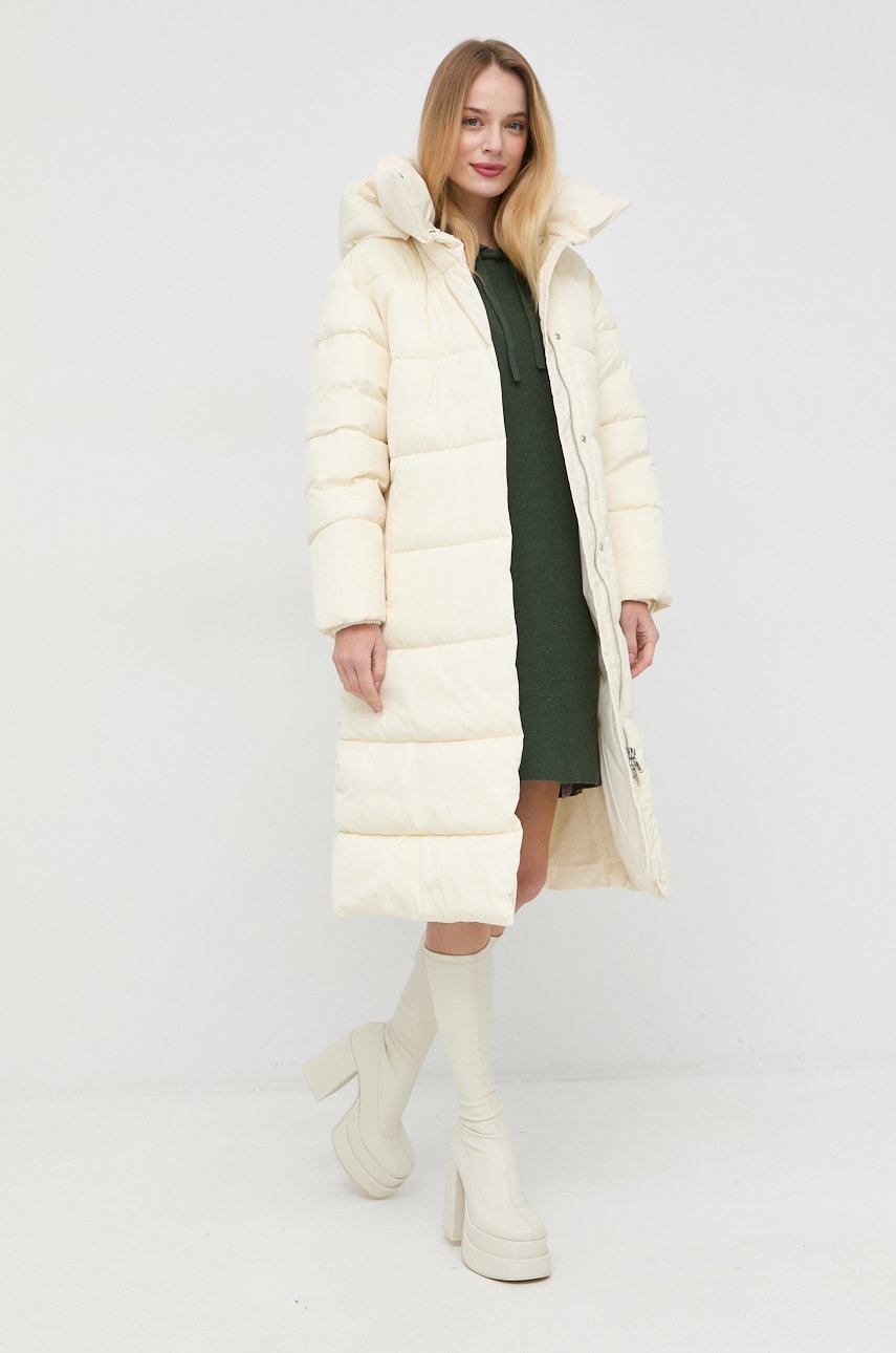 

Шерстяное платье Armani Exchange цвет зелёный mini oversize