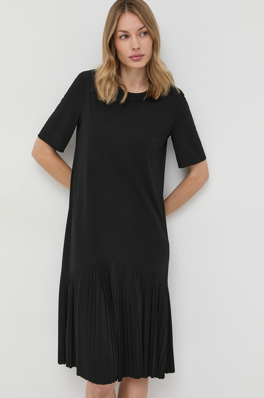 

Платье Max Mara Leisure цвет чёрный mini прямая