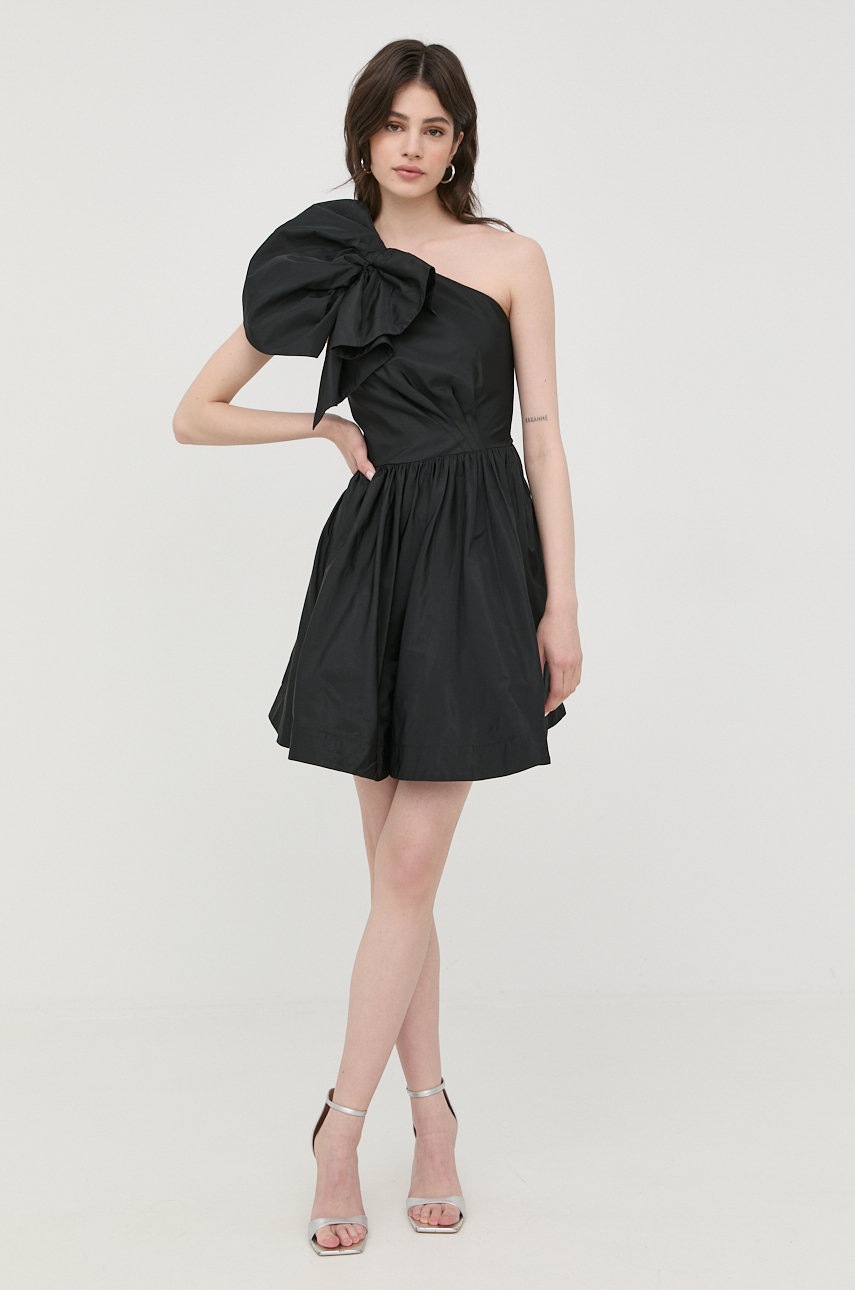 

Сукня Pinko колір чорний mini розкльошена