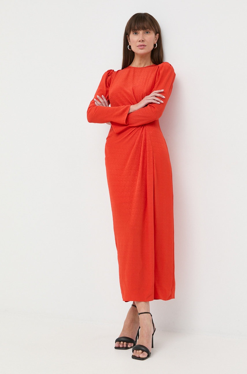 

Сукня Twinset колір червоний maxi пряма