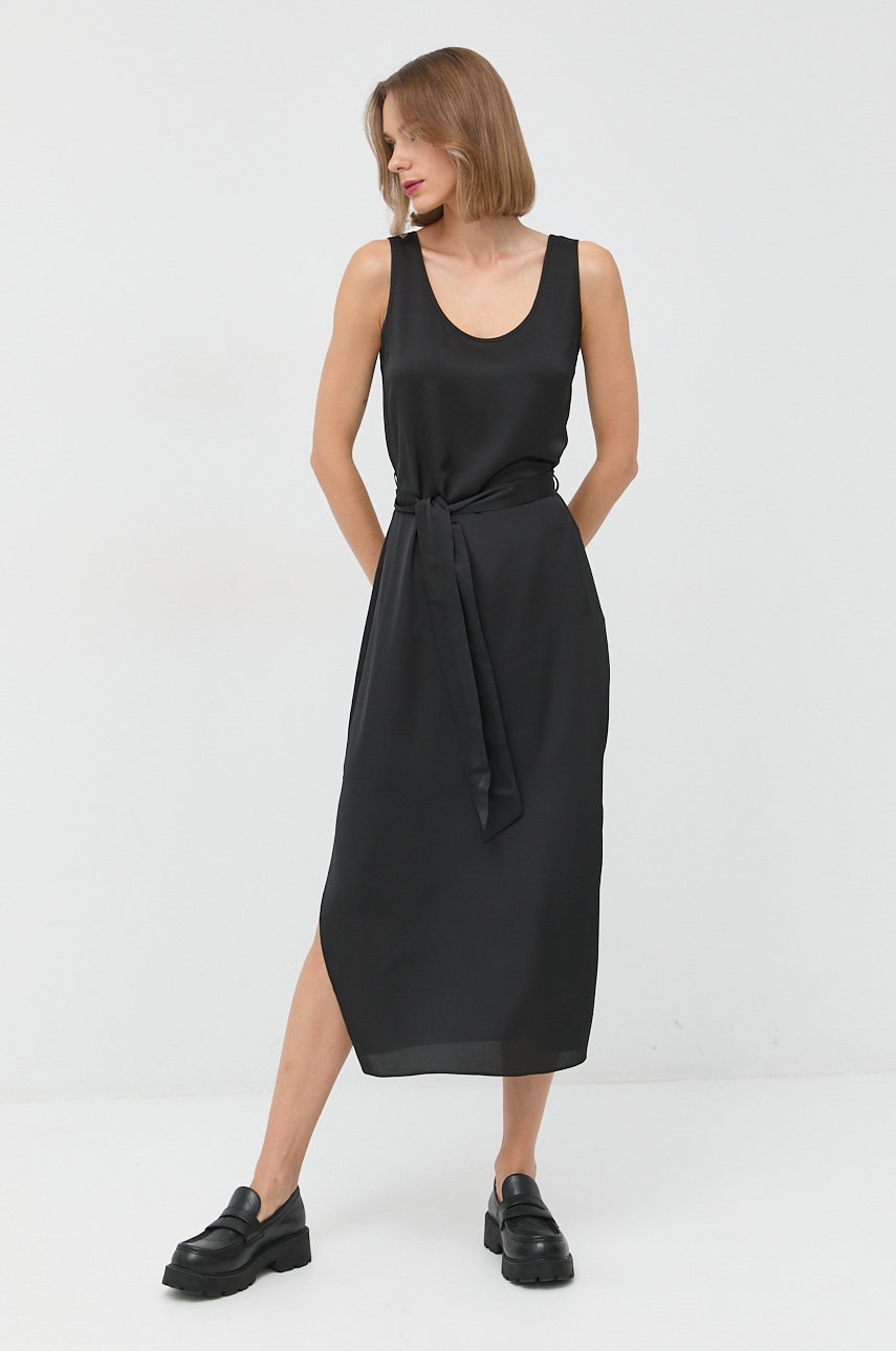 

Платье Twinset цвет чёрный maxi прямая