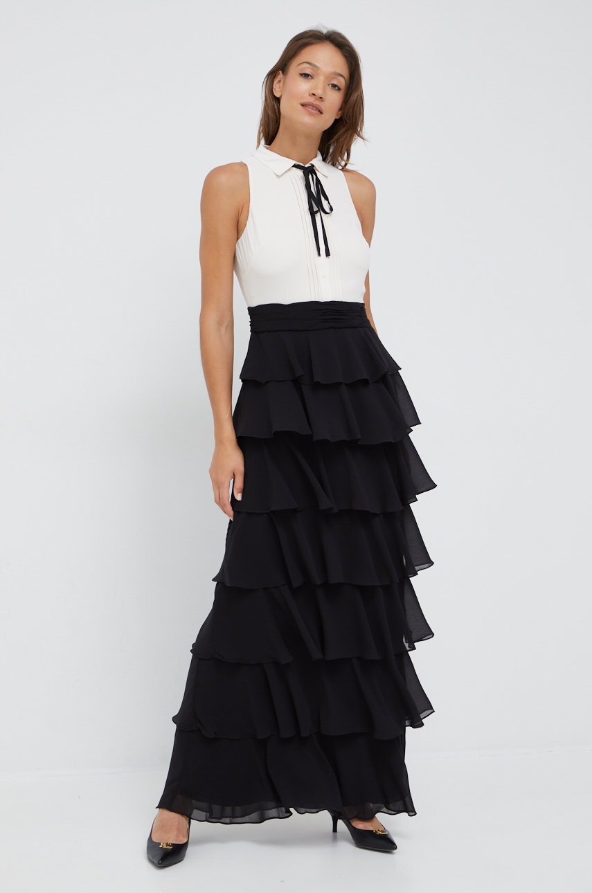 

Платье Lauren Ralph Lauren цвет чёрный maxi прямая