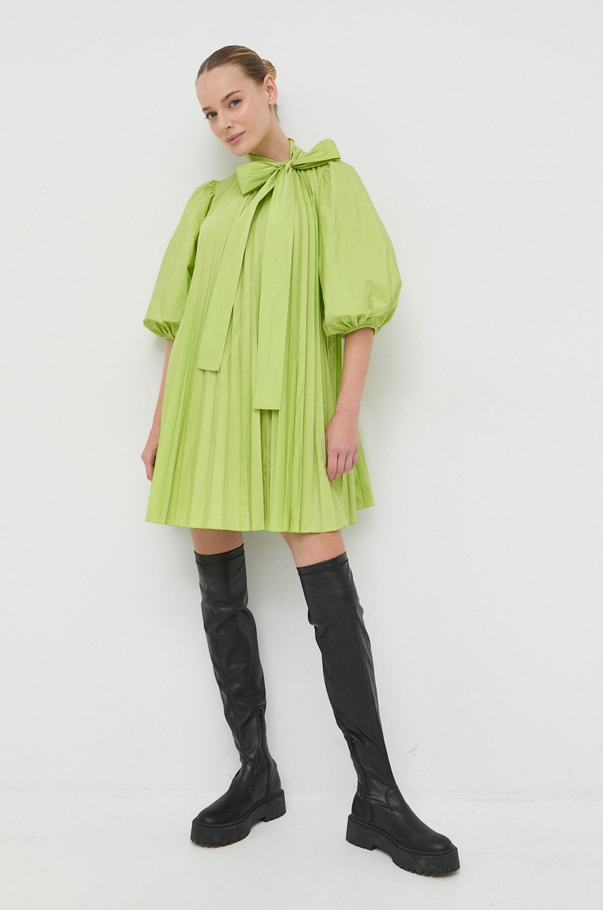 

Платье Red Valentino цвет зелёный mini расклешённая
