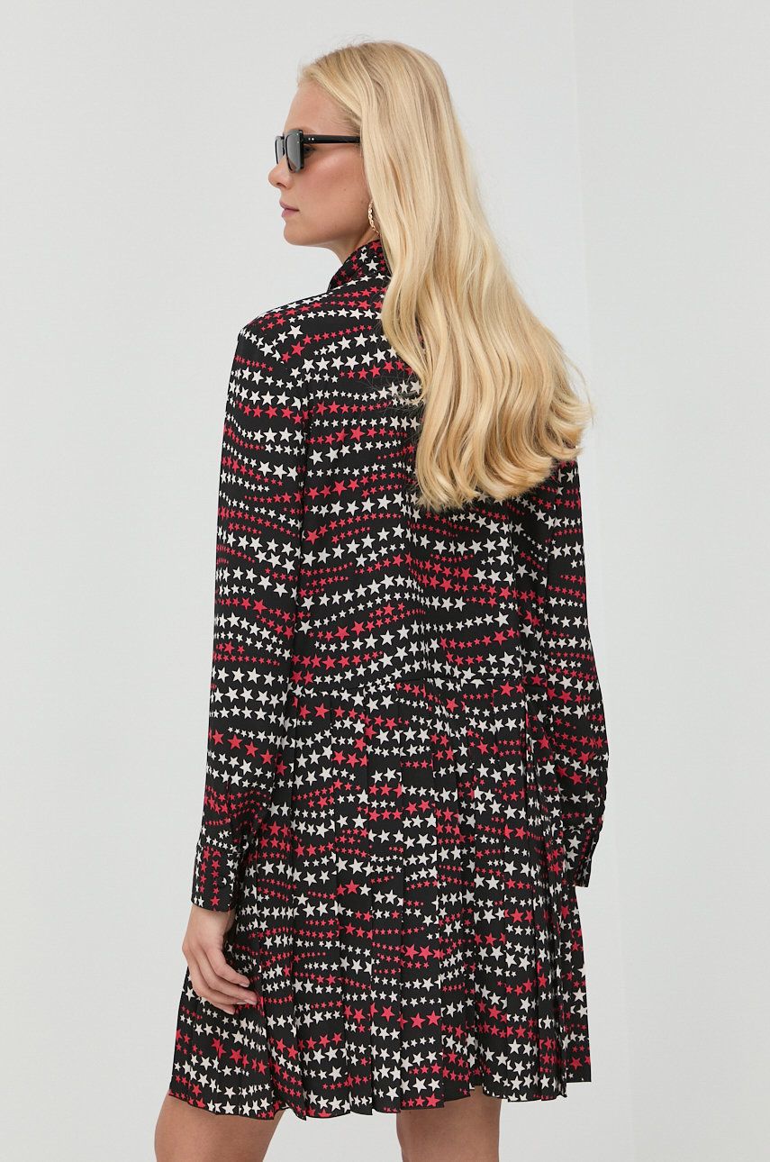 Сукня Red Valentino колір чорний mini розкльошена
