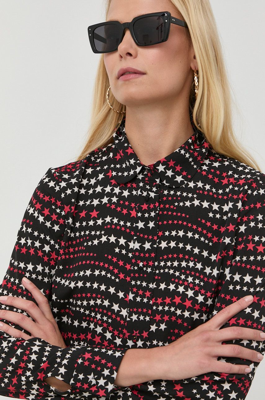 Сукня Red Valentino колір чорний mini розкльошена