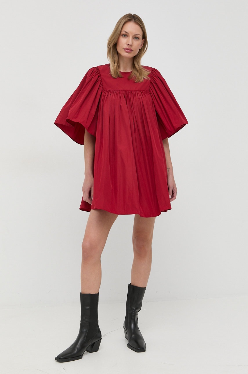 

Платье Red Valentino цвет красный mini расклешённая