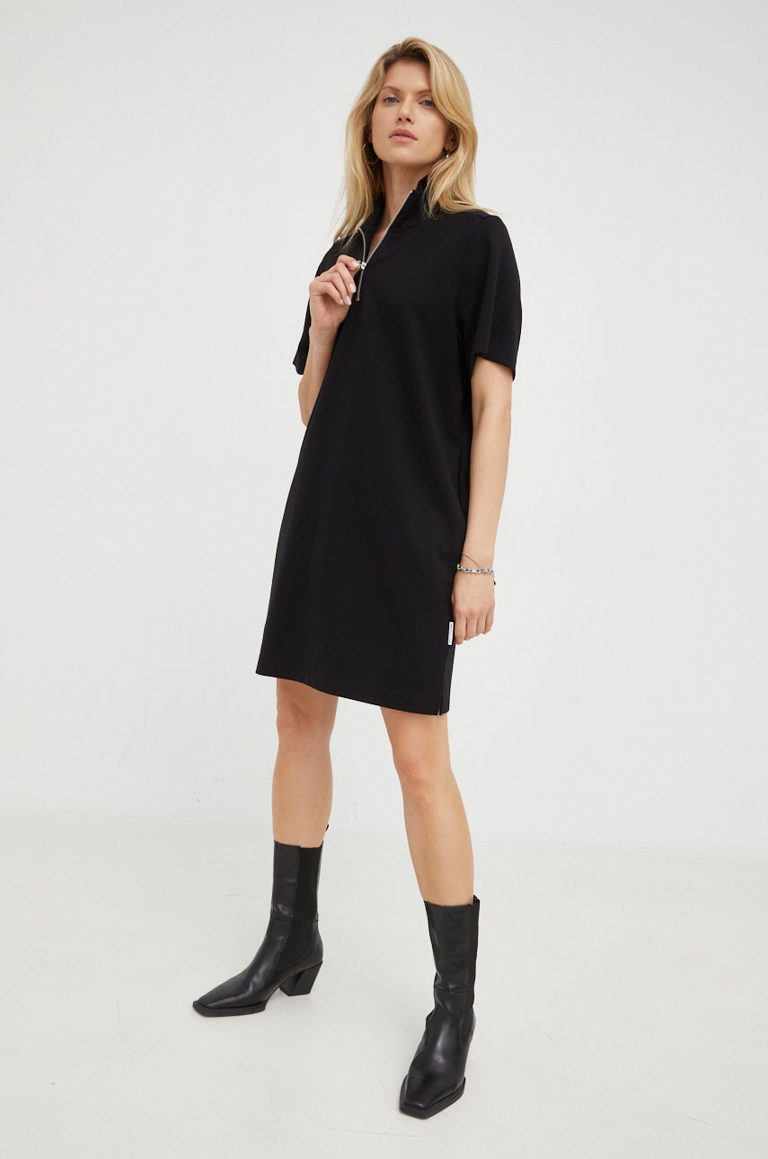 

Сукня Marc O'Polo Denim колір чорний mini oversize