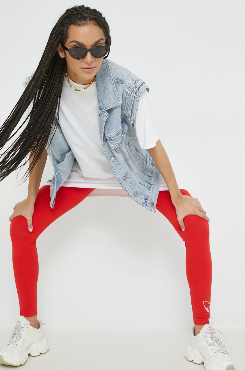 

Бавовняна сукня Superdry колір білий mini oversize