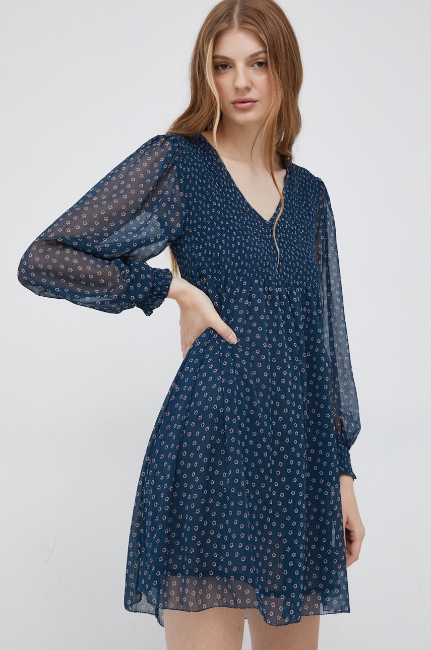 

Сукня Pepe Jeans колір синій mini розкльошена