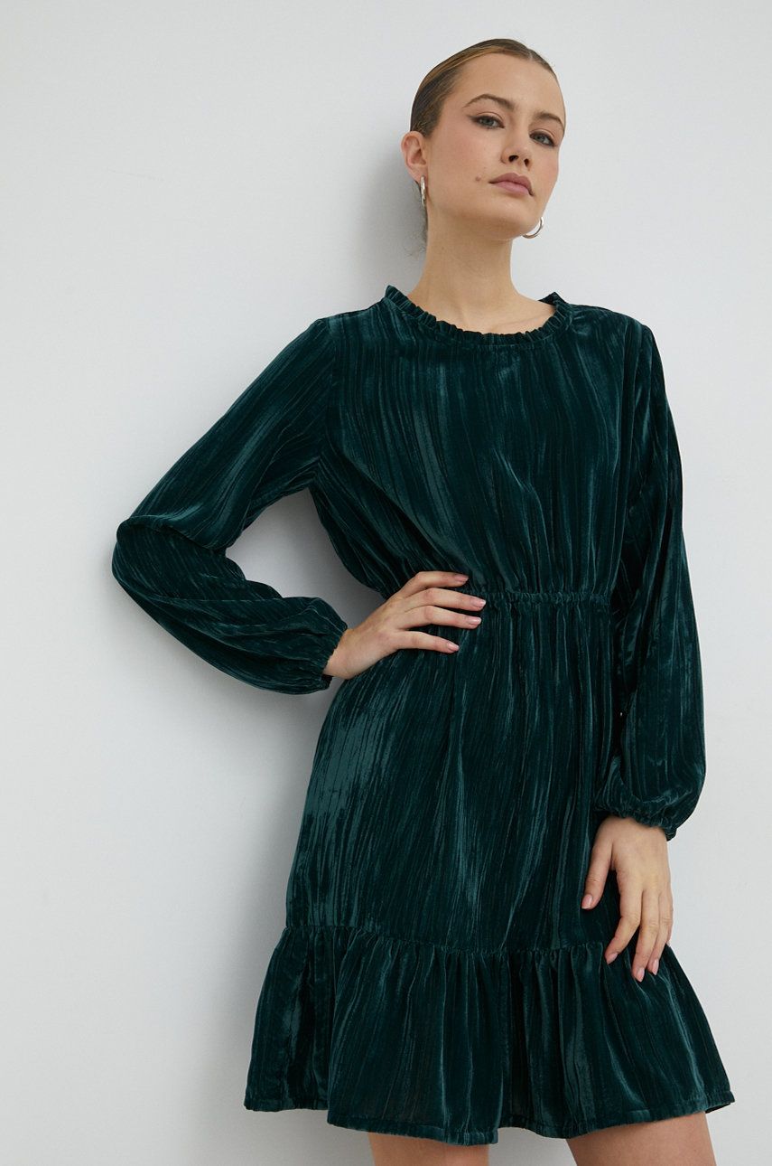 MAX&Co. rochie culoarea verde, mini, evazati answear.ro imagine noua gjx.ro