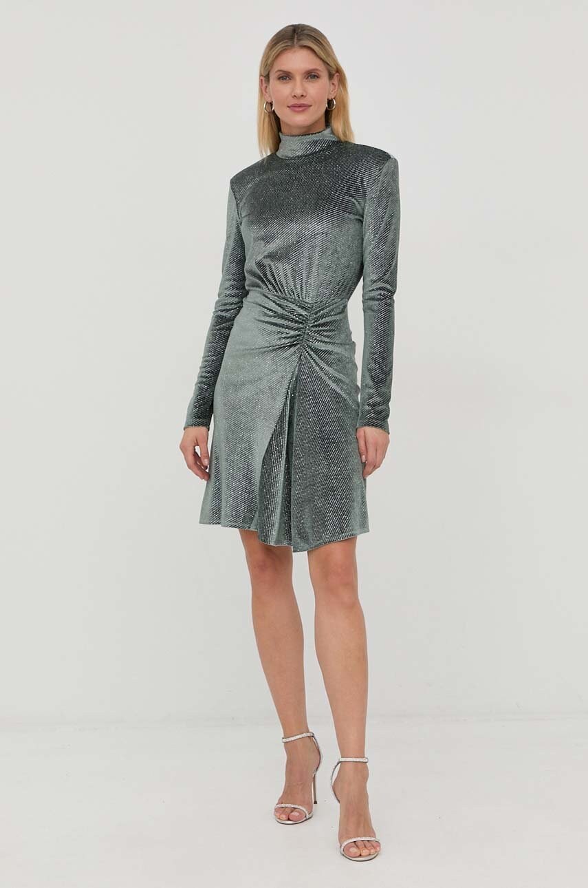 Max&co. rochie culoarea verde, mini, drept