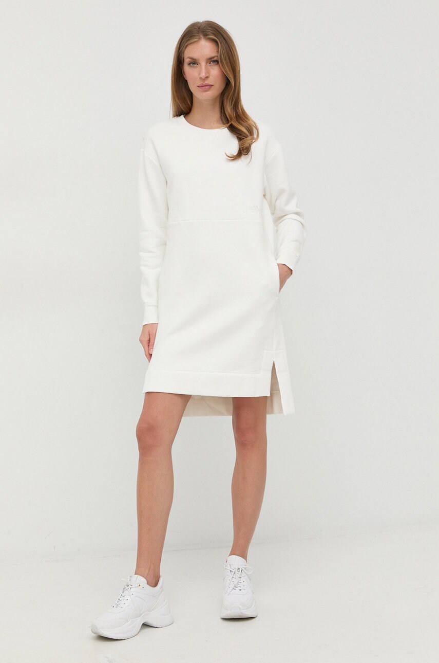 

Сукня Max Mara Leisure колір бежевий mini пряма