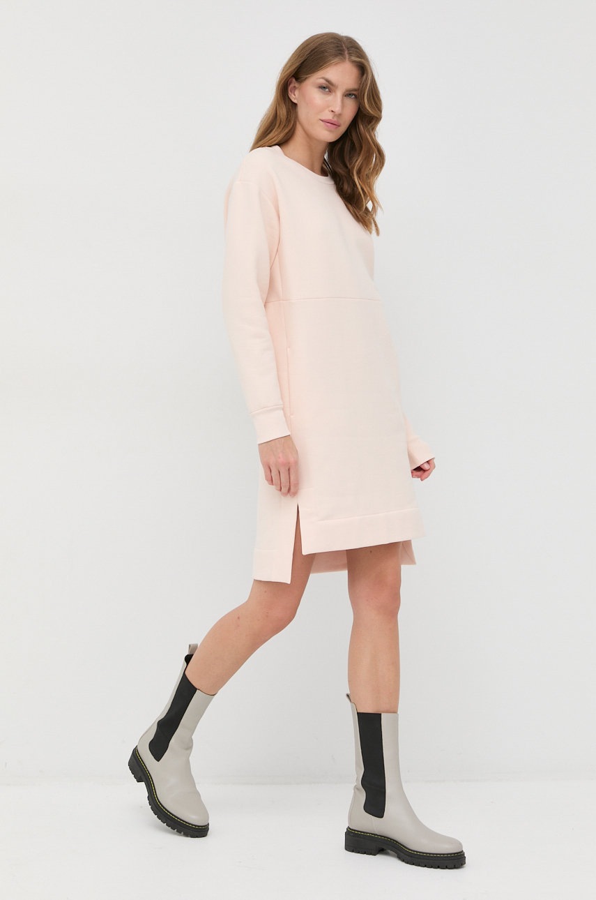 

Сукня Max Mara Leisure колір рожевий mini пряма