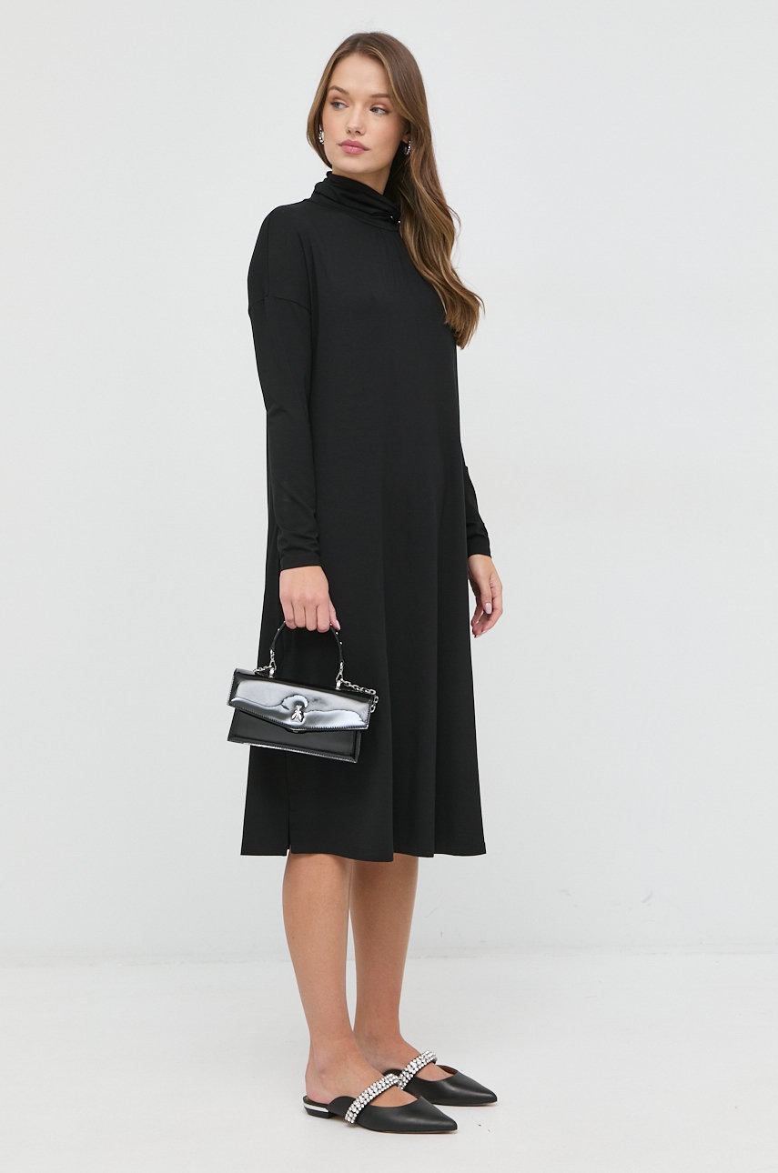 

Сукня Max Mara Leisure колір чорний mini oversize