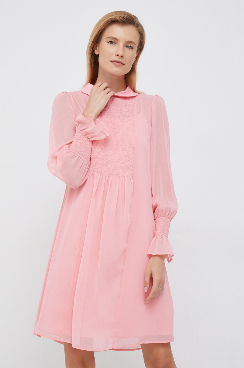 Joop! rochie culoarea roz, mini, drept