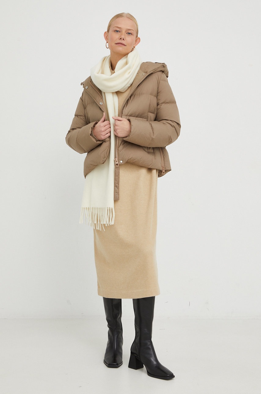 

Сукня Drykorn колір бежевий maxi oversize
