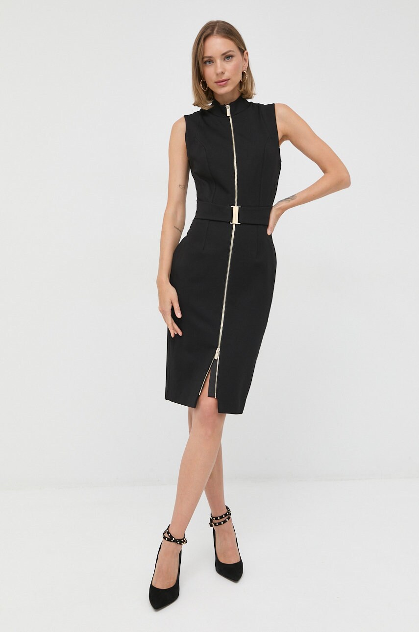 

Платье Marciano Guess цвет чёрный mini облегающая