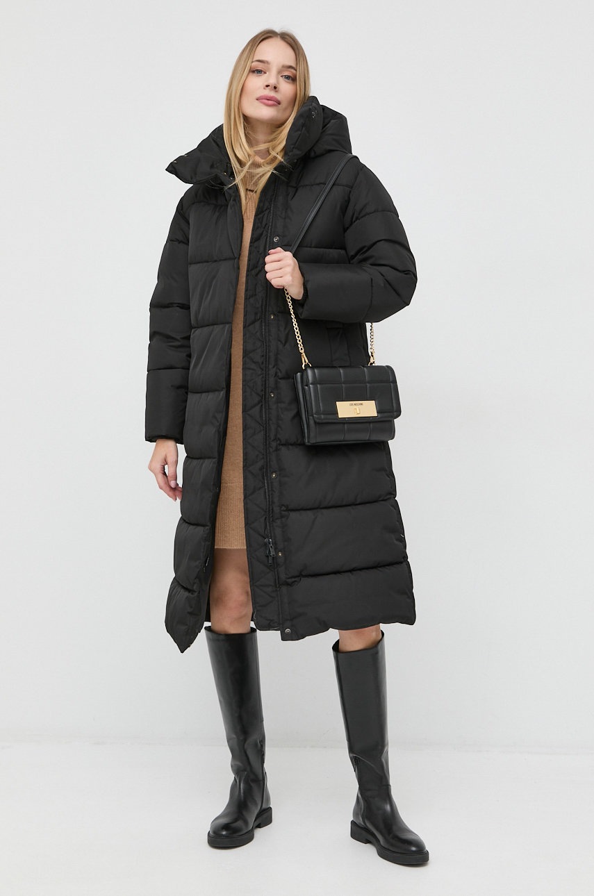 

Шерстяное платье Liu Jo цвет бежевый mini oversize