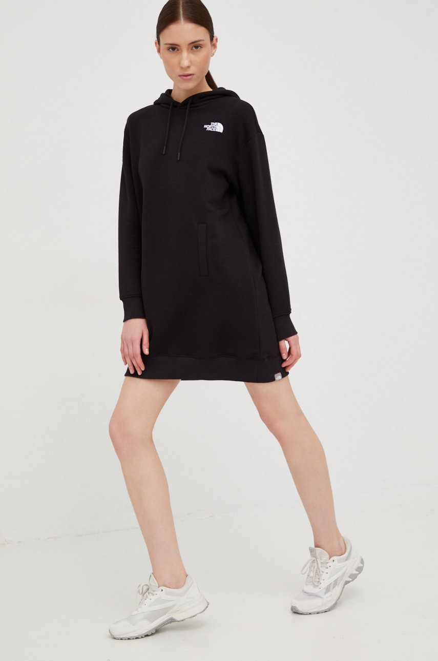 

Платье The North Face цвет чёрный mini oversize