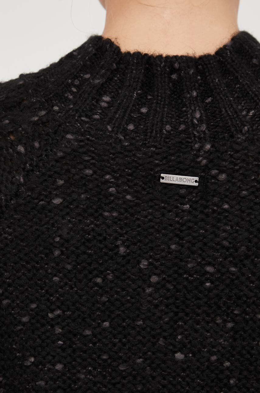 Сукня Billabong колір чорний mini oversize
