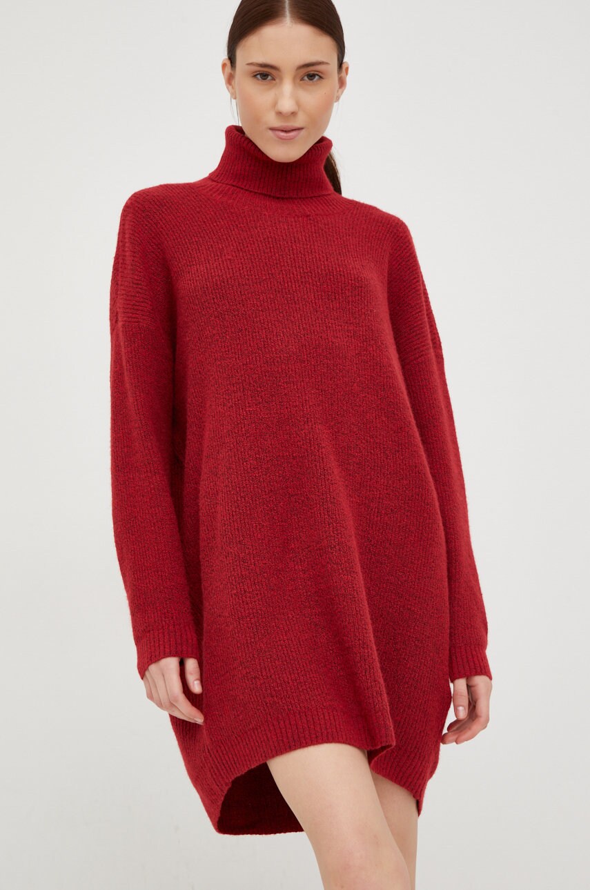 

Платье Billabong цвет красный mini oversize