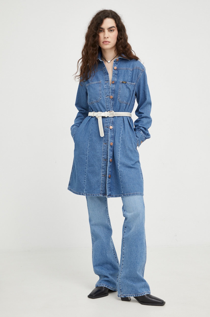 

Джинсовое платье Wrangler mini oversize