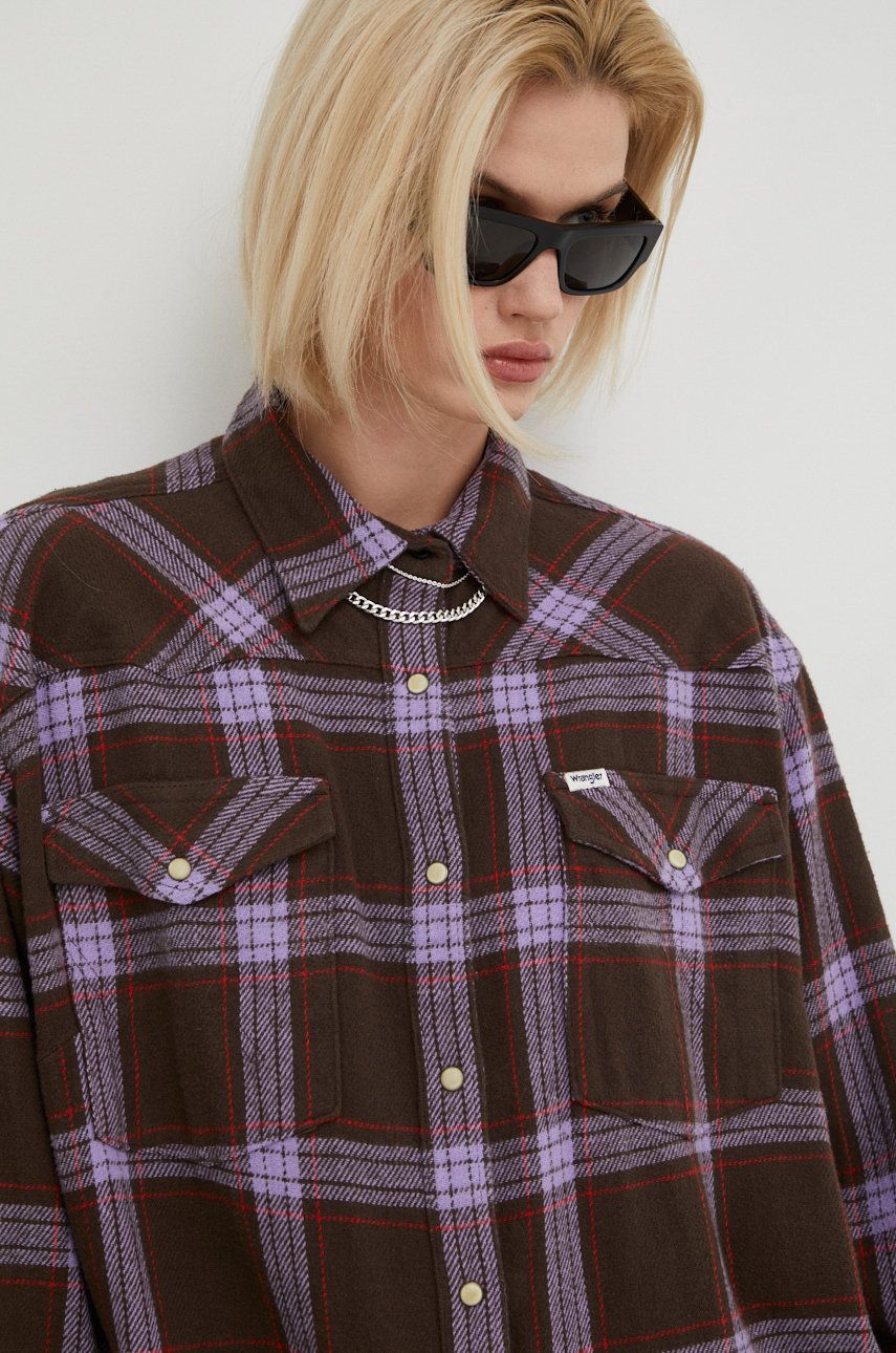 Бавовняна сукня Wrangler mini oversize