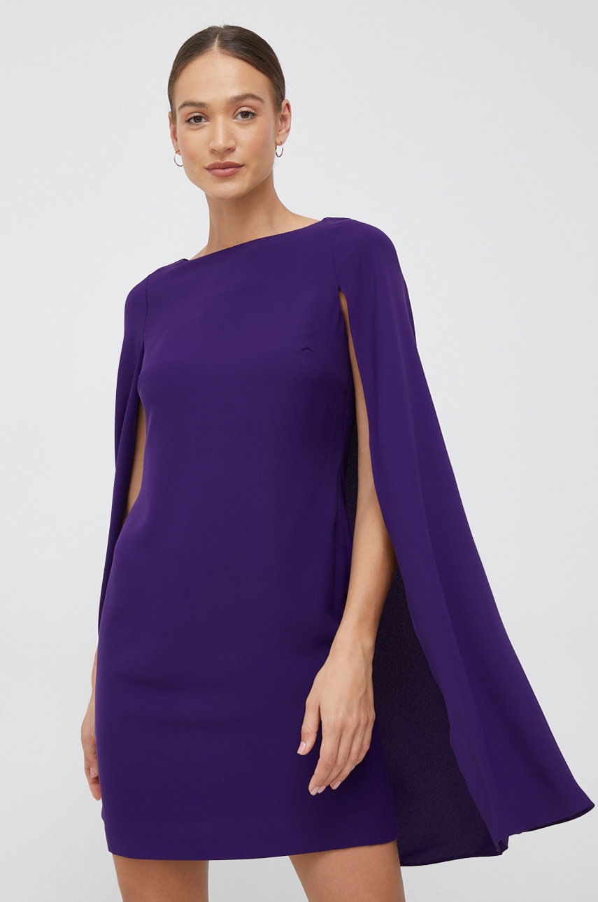 

Сукня Lauren Ralph Lauren колір фіолетовий mini пряма