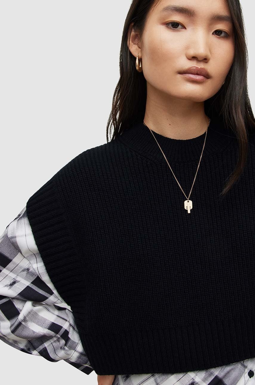 

Платье и свитер AllSaints midi расклешённая