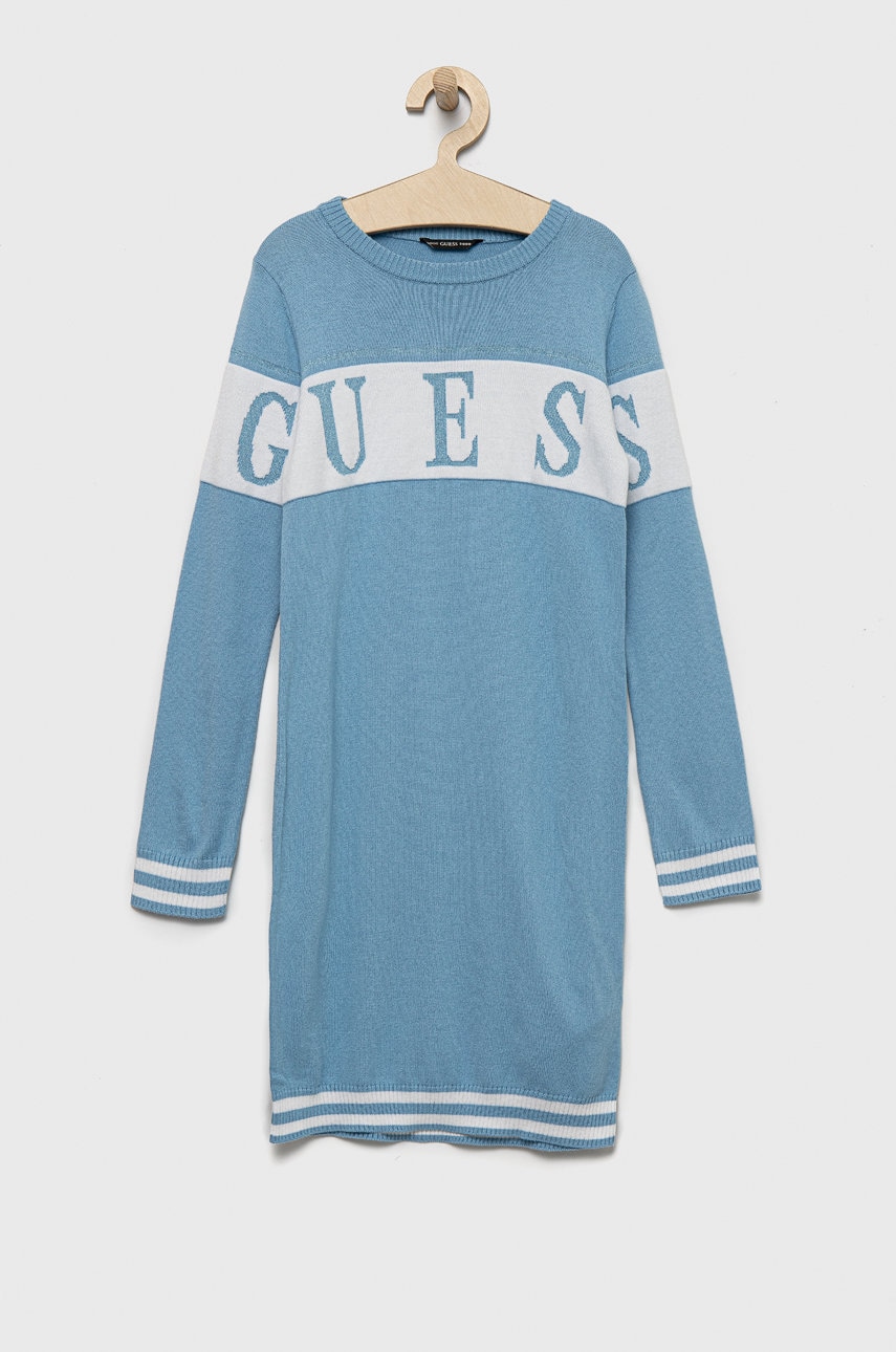 Дитяча сукня Guess mini пряма Дитяча сукня Guess mini пряма