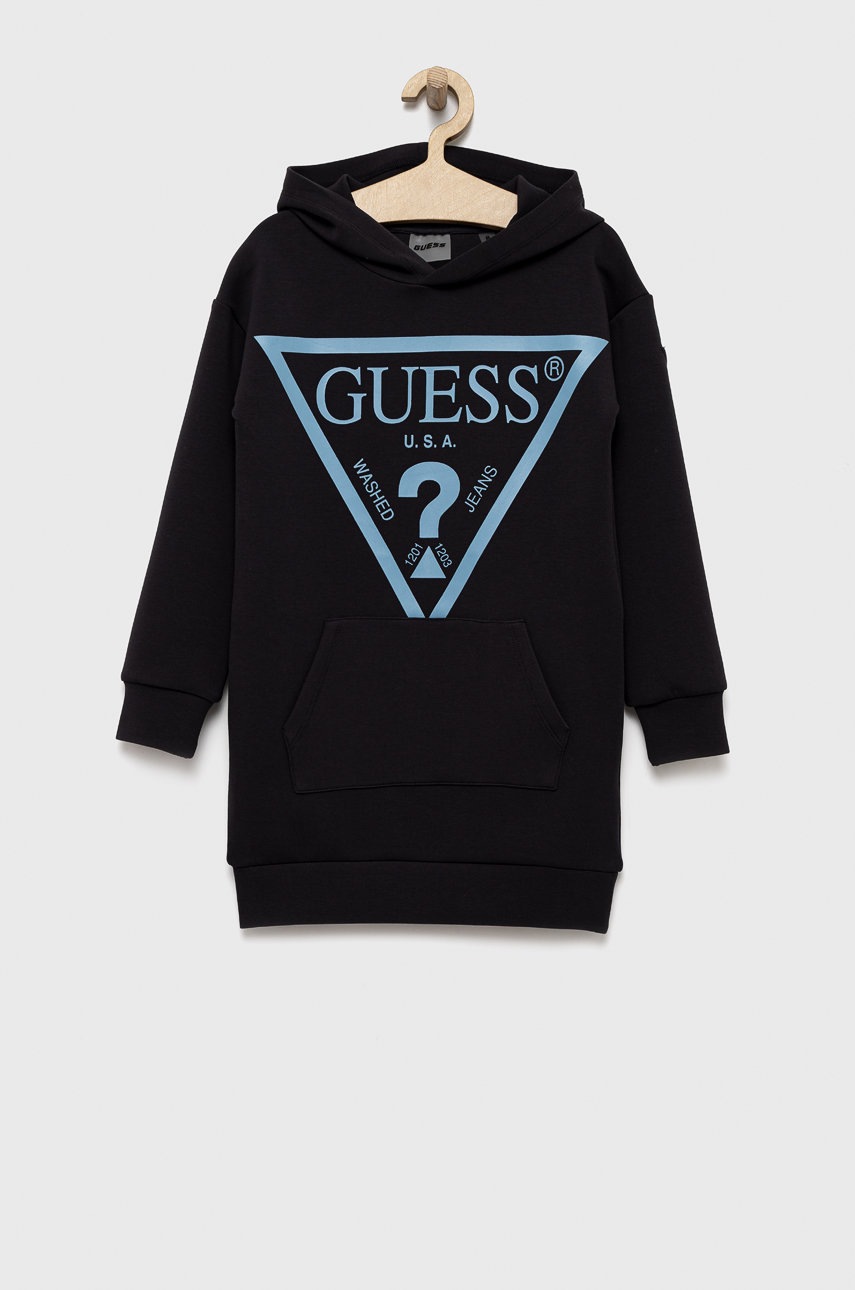 

Дитяча сукня Guess колір синій mini пряма