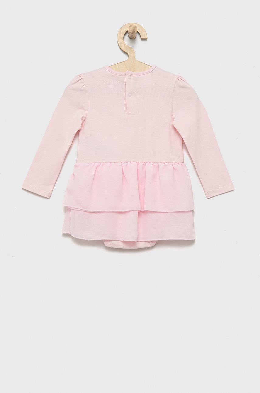 

Дитяча сукня Guess колір рожевий mini розкльошена
