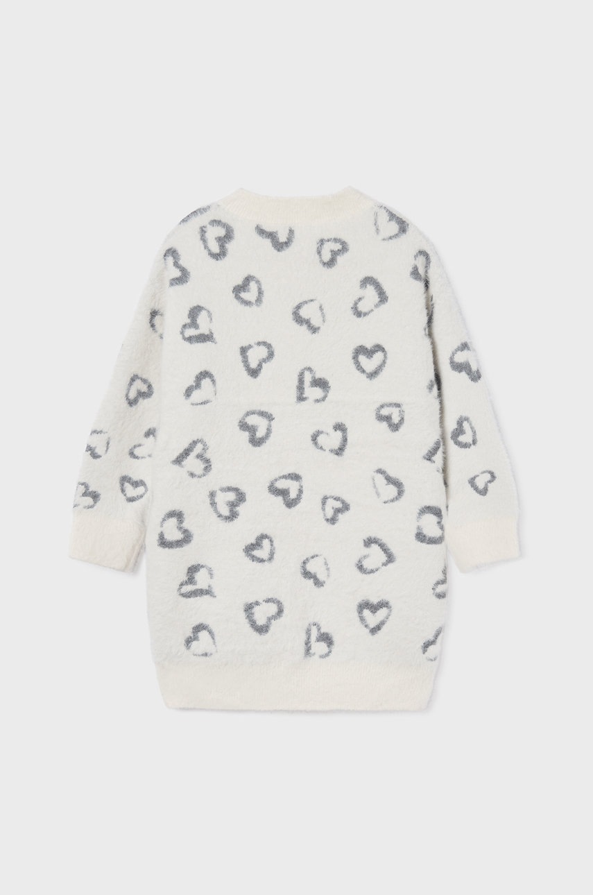 

Дитяча сукня Mayoral колір бежевий mini oversize