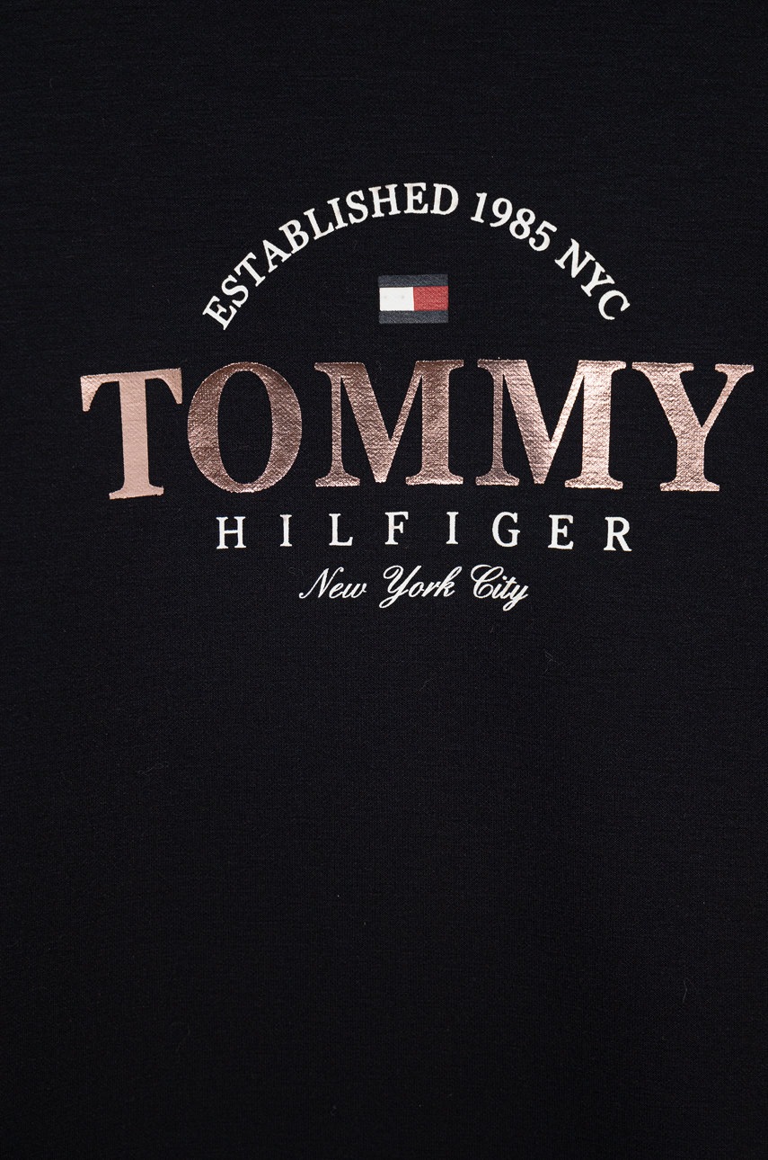 

Дитяча сукня Tommy Hilfiger колір синій midi пряма