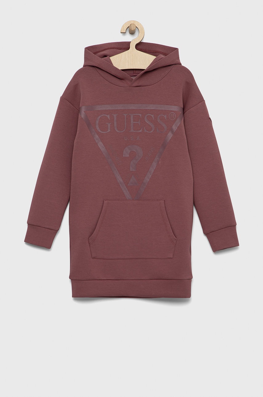 

Дитяча сукня Guess колір рожевий mini пряма