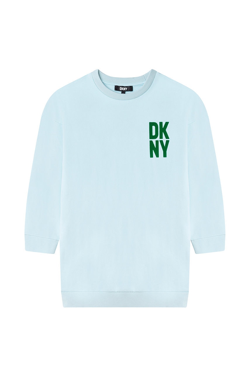 Детское платье Dkny цвет зелёный mini oversize