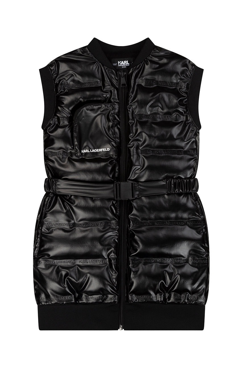 

Детское платье Karl Lagerfeld цвет чёрный mini облегающая